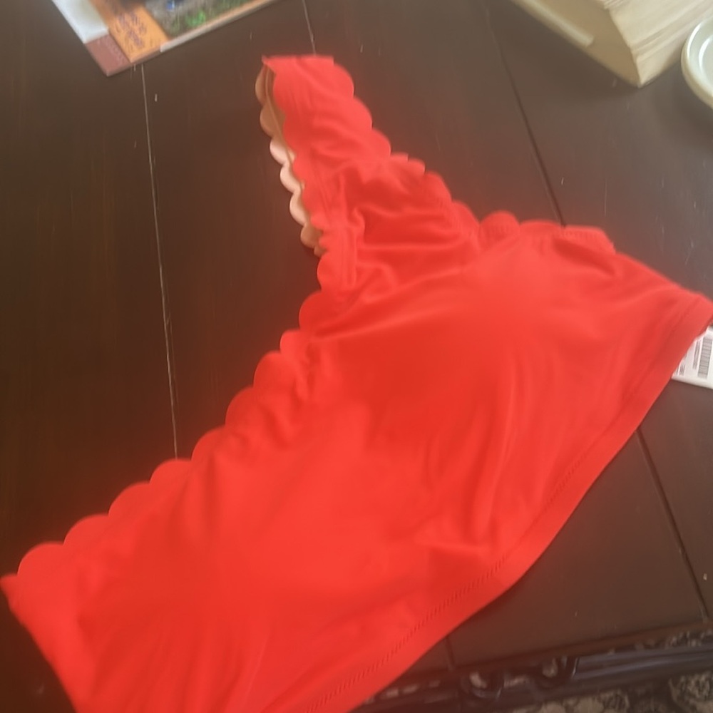 J crew NWT scalloped one shoulderbiiiji top brand new